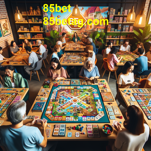 Explorando o Mundo dos Jogos de Mesa no 85bet